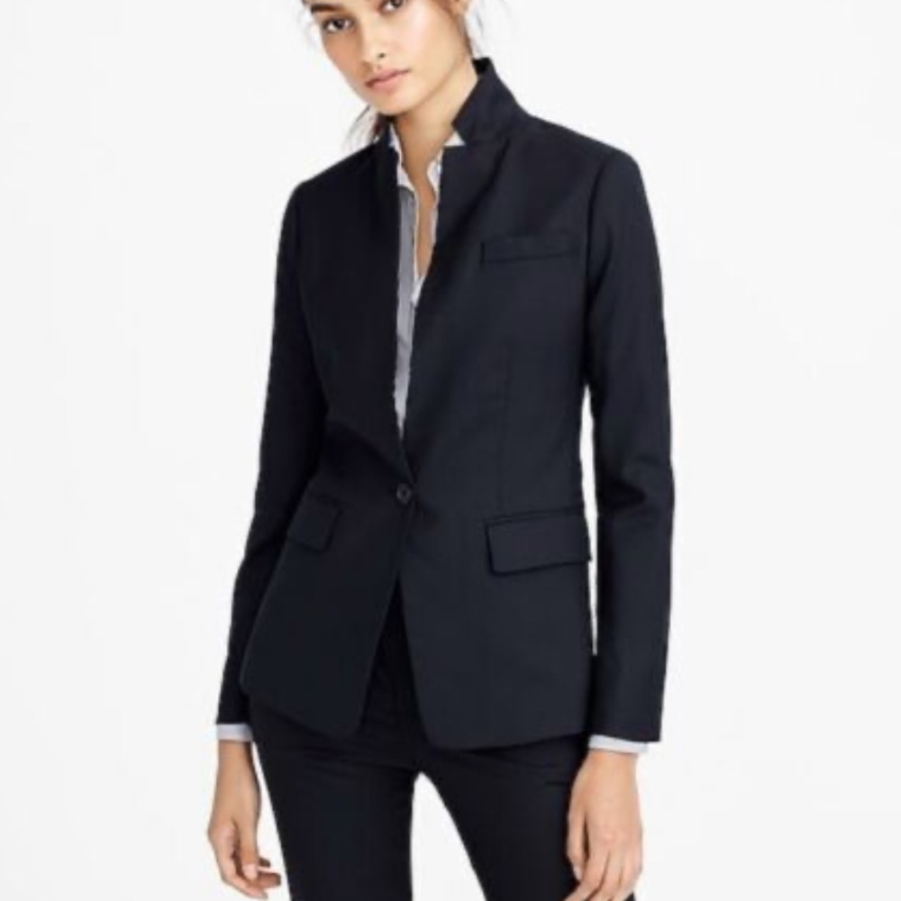 J.Crew Super 120s Wool Pantsuit